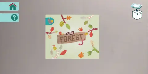 Lilliputiens app: The marker img with a camera backdrop showing the AR instructions