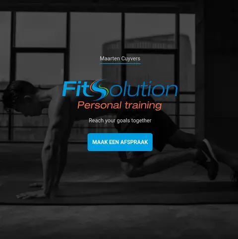 Thumbnail image of project: Fitsolution, a personal training website